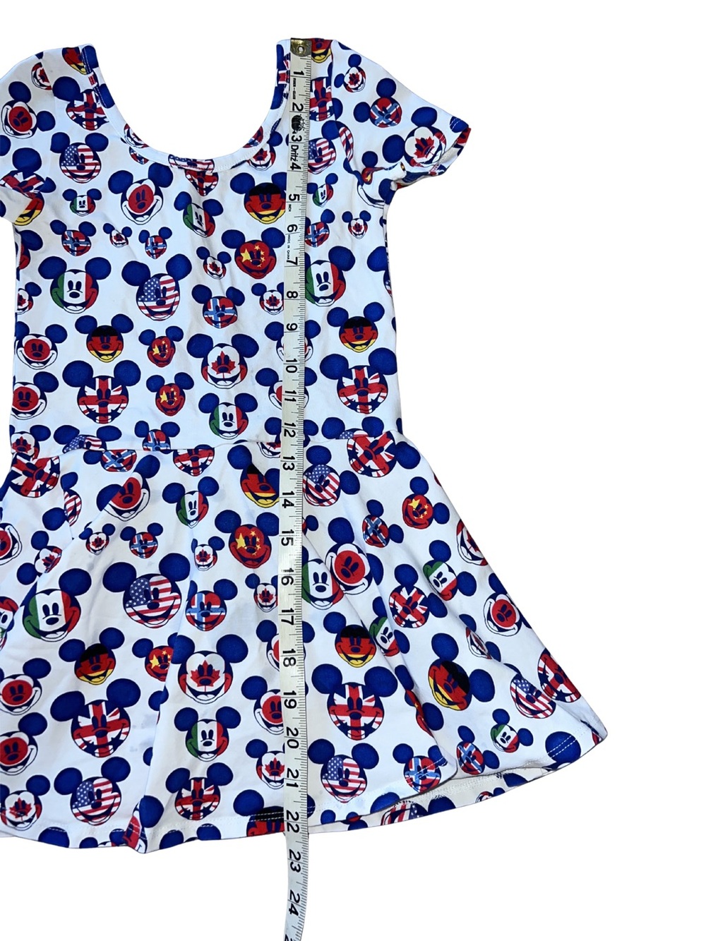 Girls International Mickey Print Skirted Leotard Dress - Wild Rich Kids - Picture 4 of 7